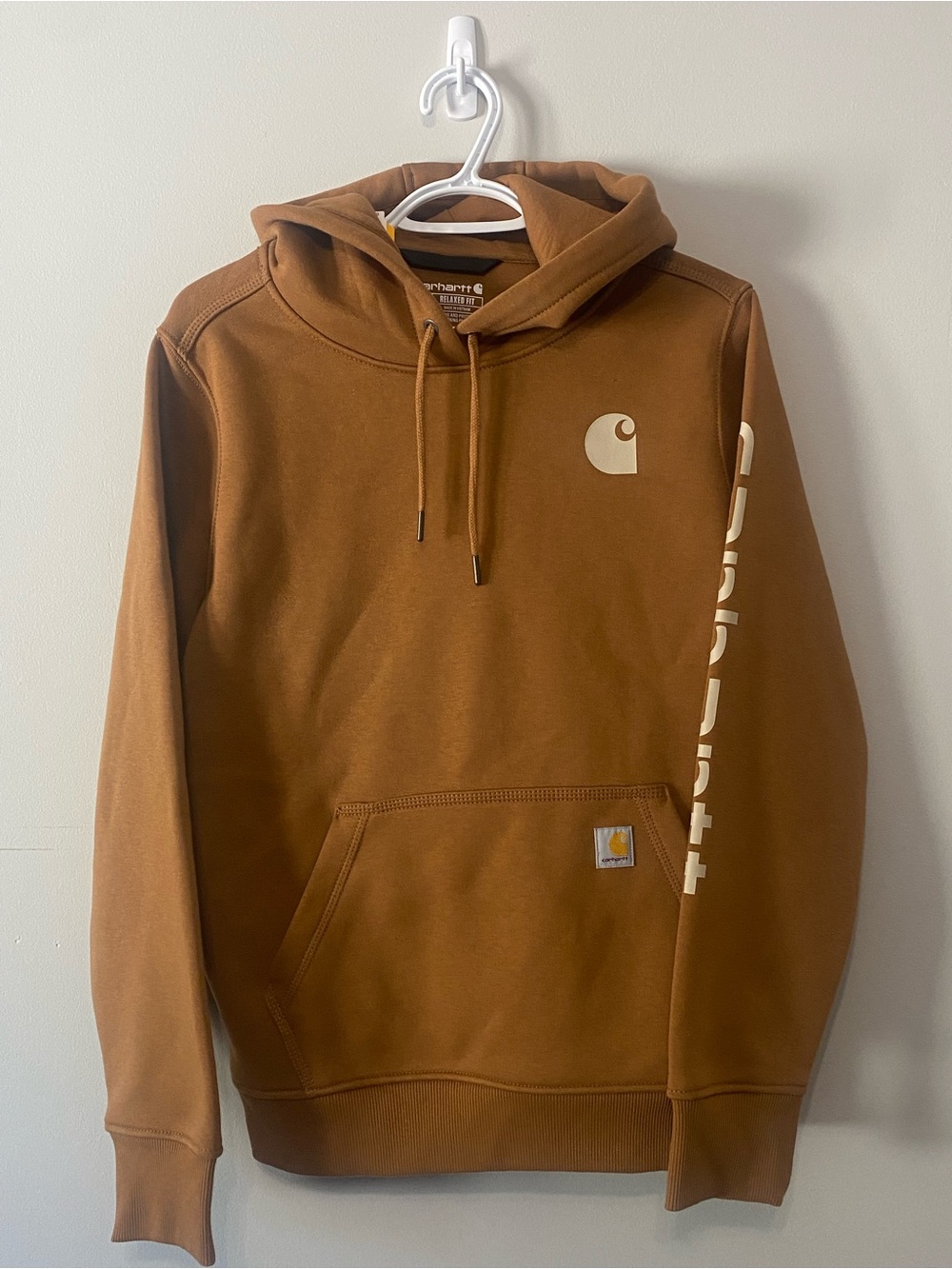 Carhartt Pullover Hoodie with Sleeve Logo